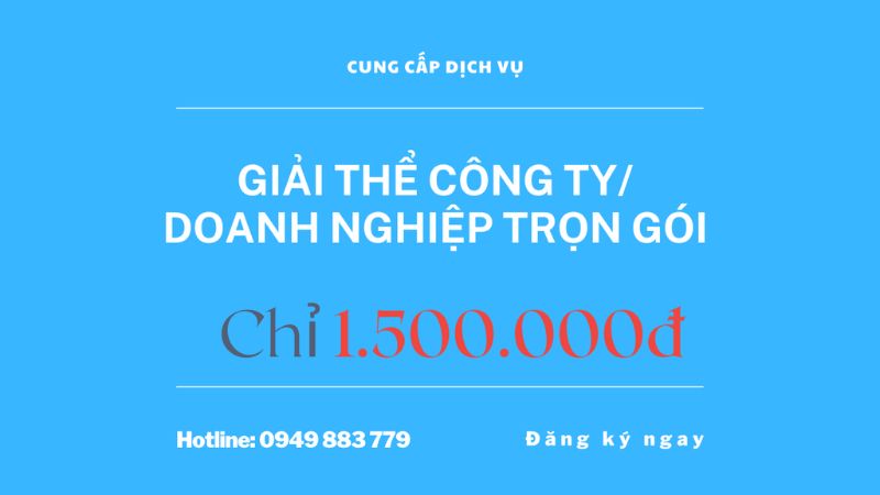 Tư Vấn DNL - Làm thủ tục giải thể công ty, doanh nghiệp nhanh chóng