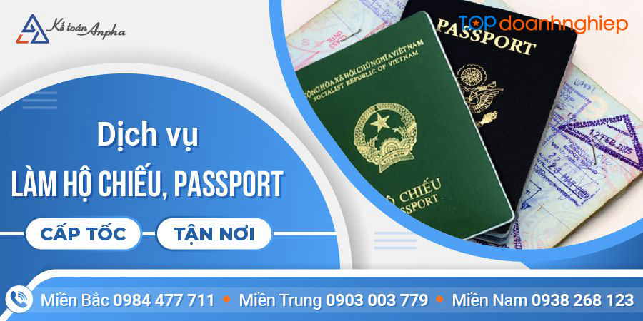 Top 10 dịch vụ làm hộ chiếu, passport nhanh nhất ở TPHCM 
