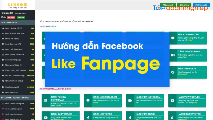  Top 10 dịch vụ mua bán fanpage group Facebook uy tín nhất 