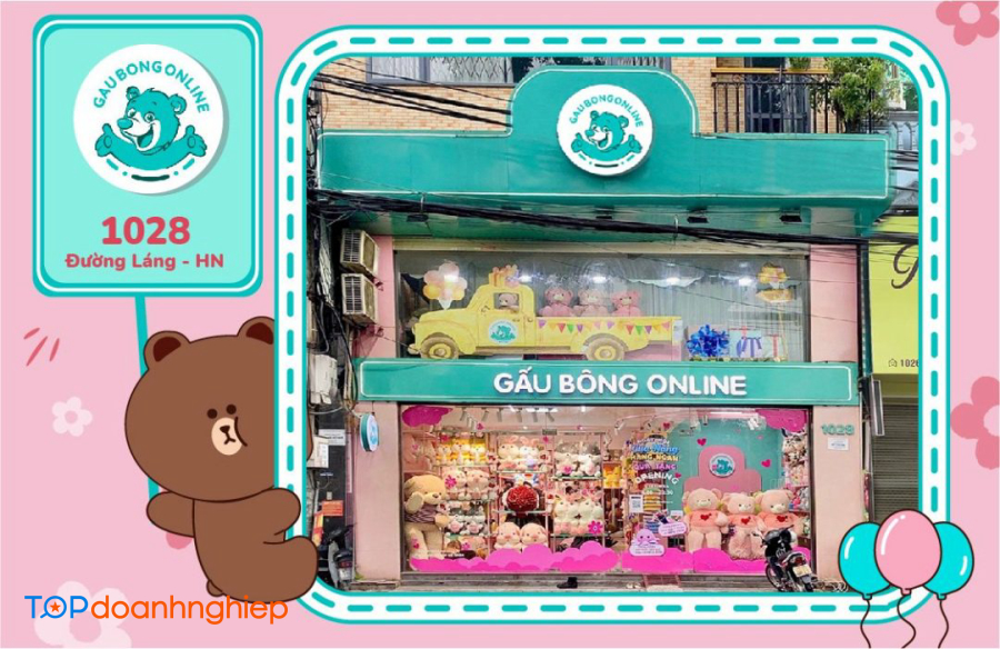 Hé lộ Top 10 shop bán gấu bông ở Hà Nội đẹp và giá rẻ nhất