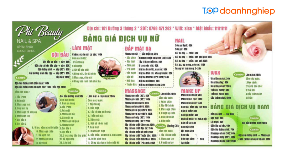 Top 10 spa gội đầu dưỡng sinh nam giá rẻ nhất tại Đà Nẵng 