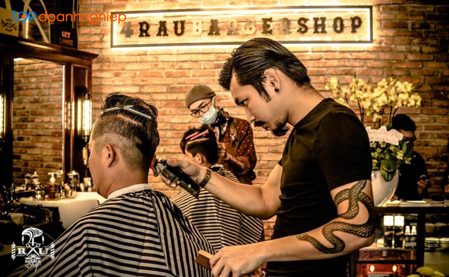 4RAU Barbershop - Tiệm cắt tóc nam Quận 10 chất lượng cao
