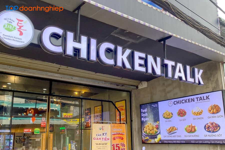 Chicken Talk - Quán ăn Hàn Quốc ngon và hấp dẫn mà bạn nên thử ở TP. HCM