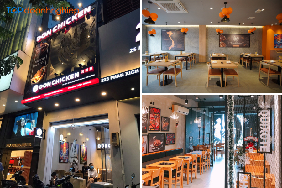 Don Chicken - Quán ăn Hàn Quốc không gian đẹp ở TP. HCM