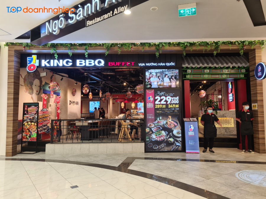 King BBQ - Quán ăn Hàn Quốc nổi tiếng về thịt nướng ở TP. HCM