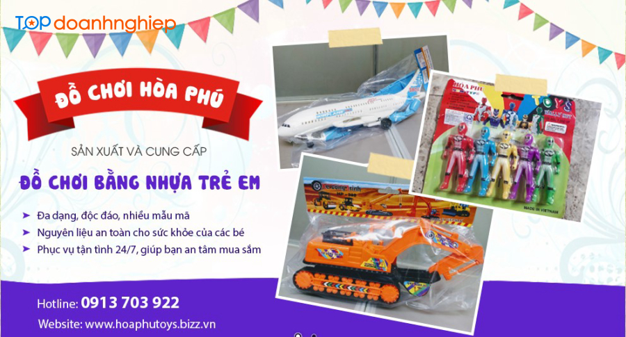 Hòa Phú - Công ty phân phối đồ chơi trẻ em uy tín