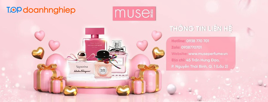 Muse Perfume - Địa chỉ mua nước hoa có tiếng tại TP. HCM