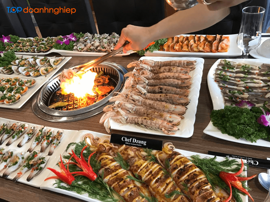 Chef Dzung - Nhà hàng buffet tôm hùm ngon nức tiếng ở Hà Nội
