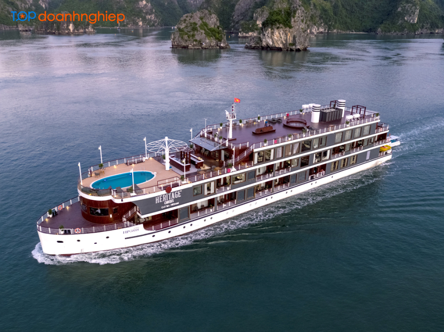 Heritage Cruises Bình Chuẩn - Du thuyền 5 sao sang xịn bậc nhất ở Việt Nam