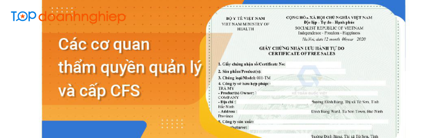 Kế toán Quốc Việt - Dịch vụ làm giấy chứng nhận lưu hành tự do CFS uy tín
