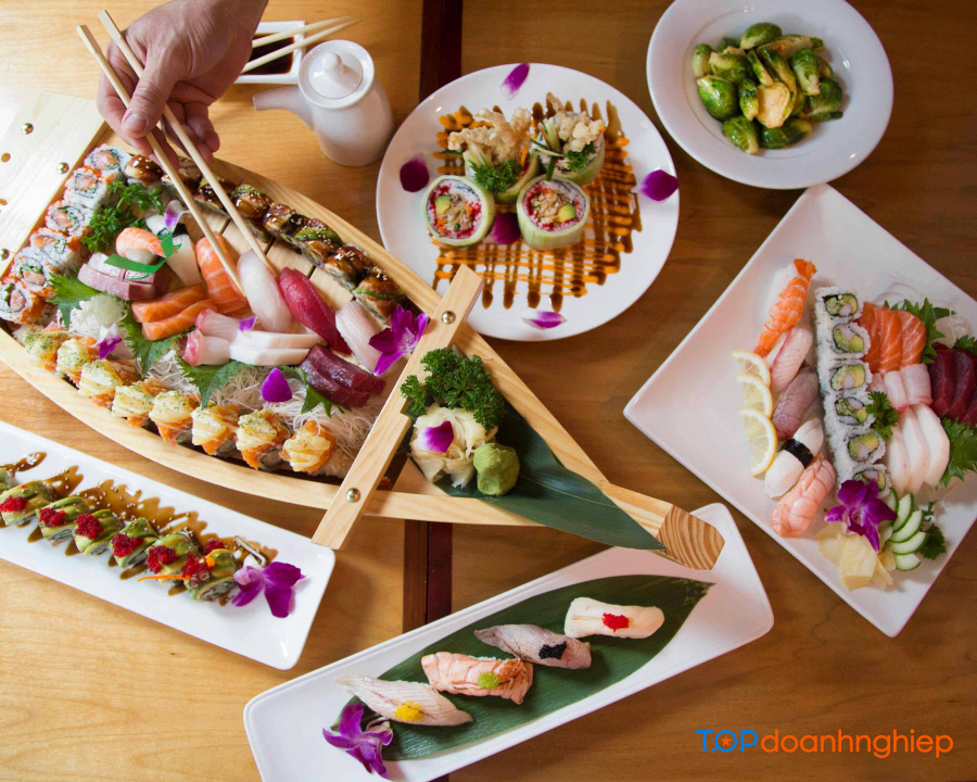  Top 10 Nhà Hàng Sushi ngon, uy tín, nổi tiếng nhất tại Hà Nội 