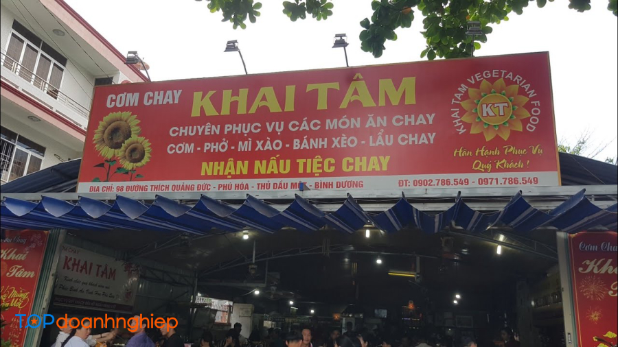 Top 10 Quán cơm, Nhà hàng chay ngon nhất tại Bình Dương 